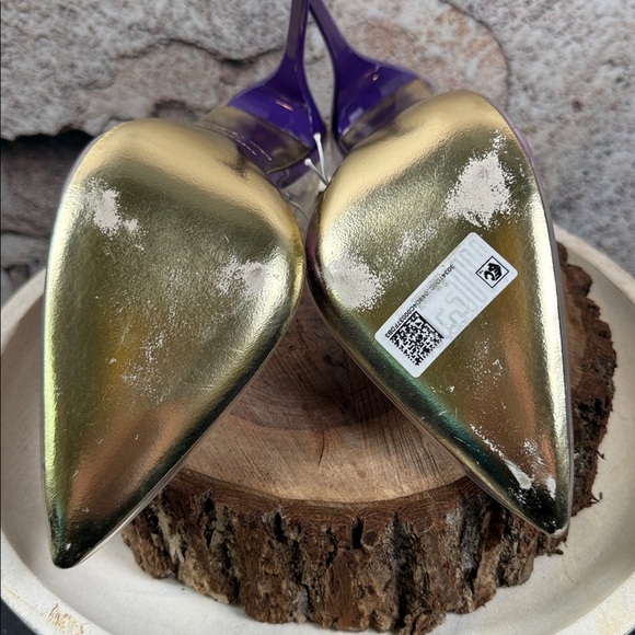 FANCY STILETTO 120 MM | PURPLE size 7.5   A259 - Picture 9 of 9